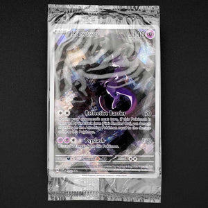 pokemon scarlet and violet 151 mewtwo 052 promo