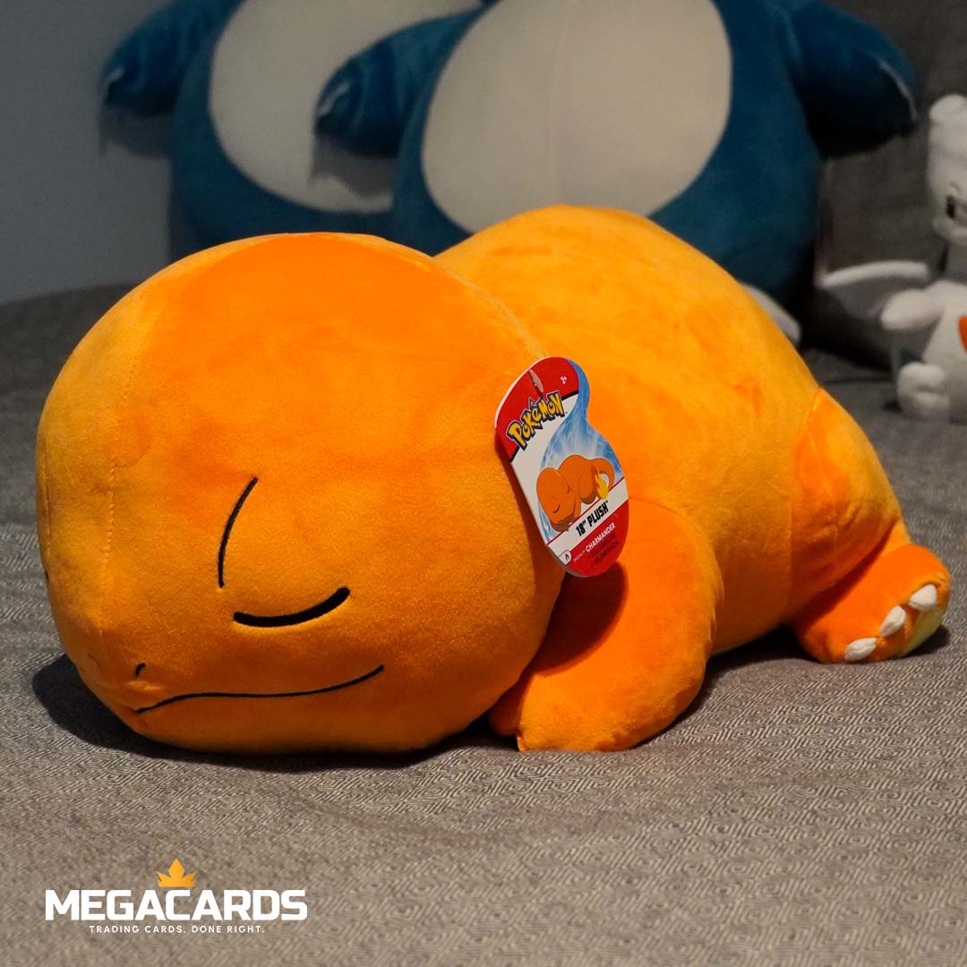 Sleeping Charmander 18" Ultra Soft Pokémon Plushie Toy