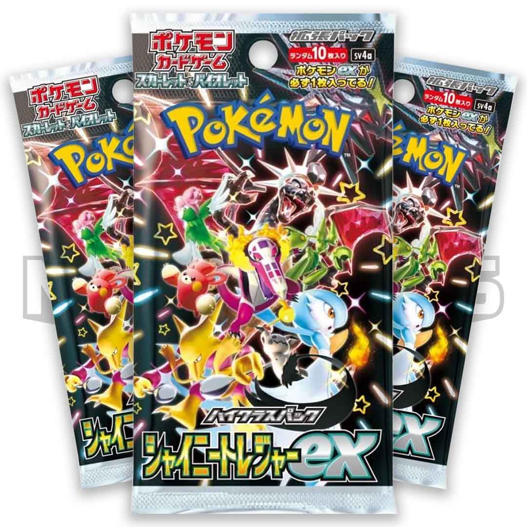 shiny treasure ex booster box how many packs Pokmon sv4a Japanese spectraltrading Sealed booster box of the Japanese exclusive High shiny treasure ex booster box