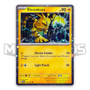 Scarlet & Violet 151 Electabuzz Cosmos Holo SVP125/165