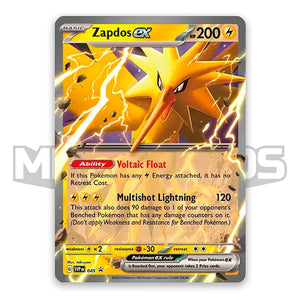 Scarlet & Violet 151 Zapdos ex Promo SVP049