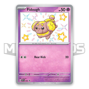 Scarlet & Violet Paldean Fates Fidough Tech Sticker Promo Card SVP069