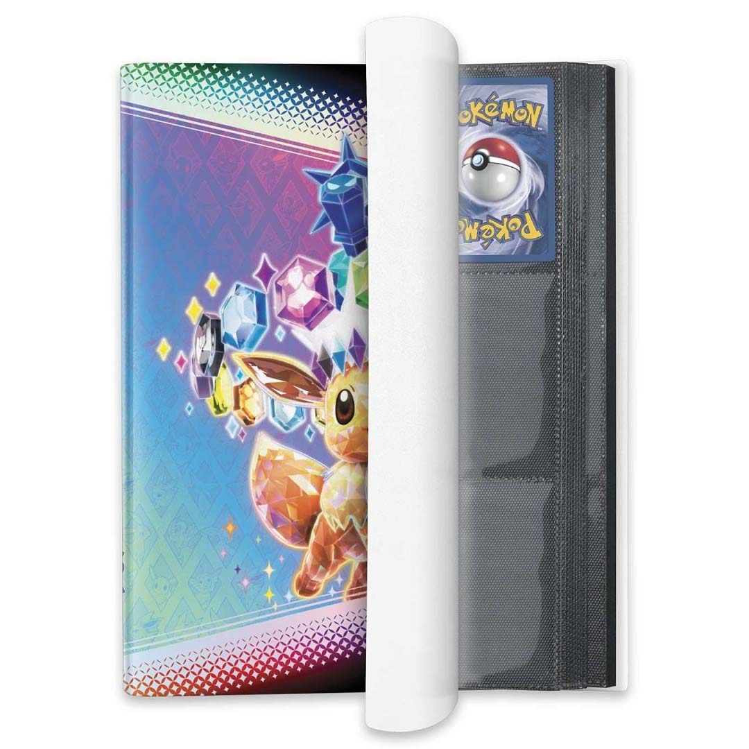 Pokemon Scarlet and violet prismatic evolutions binder collection 9 pocket binder