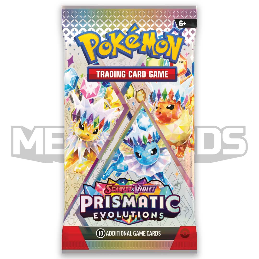 Pokemon Scarlet and violet prismatic evolutions booster pack