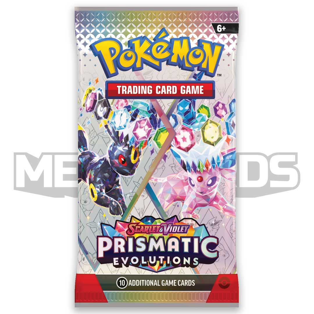 Pokemon Scarlet and violet prismatic evolutions booster pack