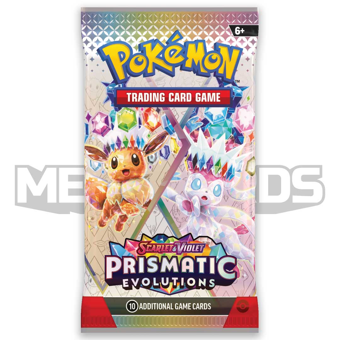 Pokemon Scarlet and violet prismatic evolutions booster pack