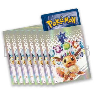 prismatic evolutions eevee card sleeves