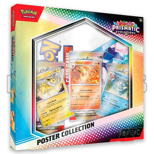 Pokemon scarlet and violet prismatic evolutions poster collection