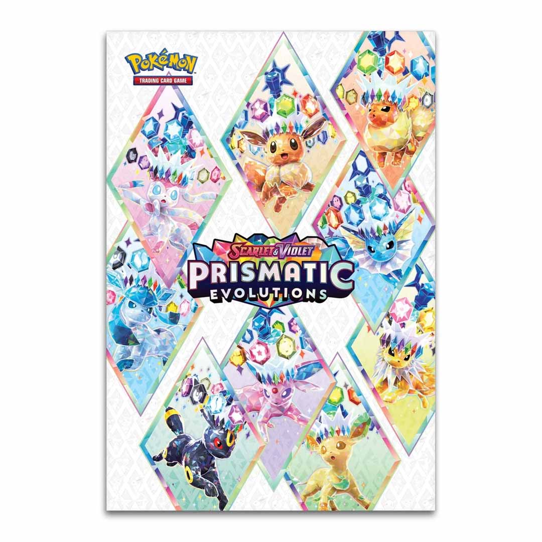 Pokemon scarlet and violet prismatic evolutions poster collection poster 