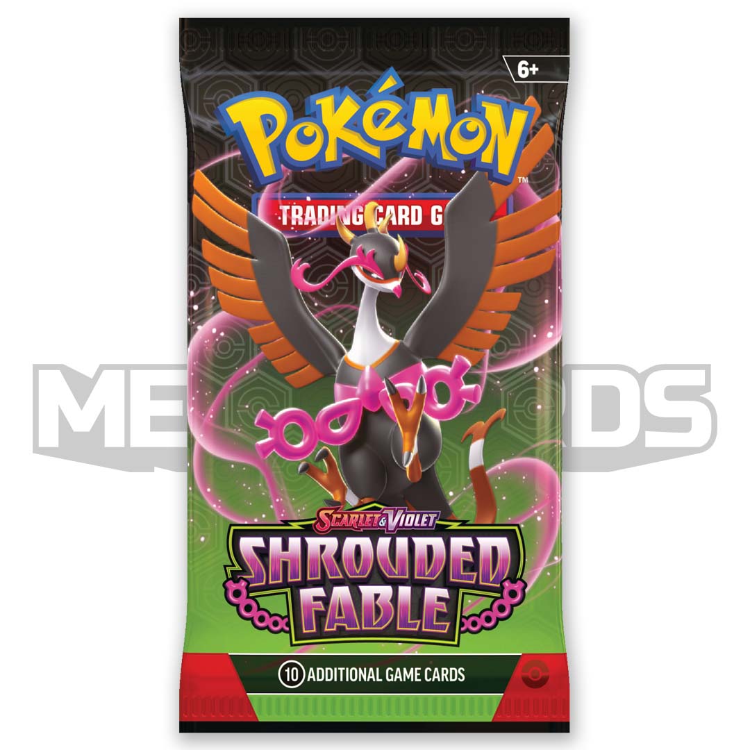 pokemon scarlet and violet shrouded fable booster pack fezandipiti