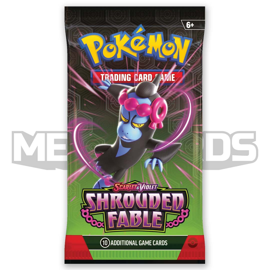 pokemon scarlet and violet shrouded fable booster pack munkidori