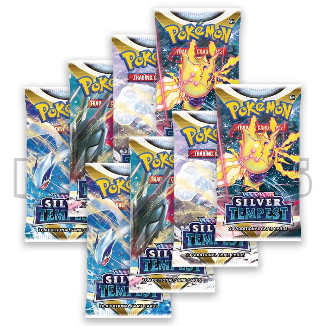 Silver tempest elite trainer box pokémon sword and shield booster packs