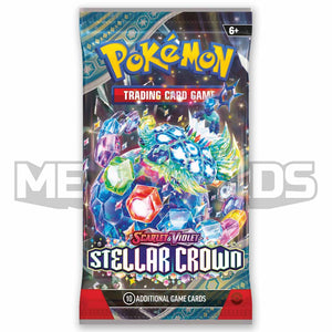 Pokemon scarlet and violet stellar crown terapagos booster pack