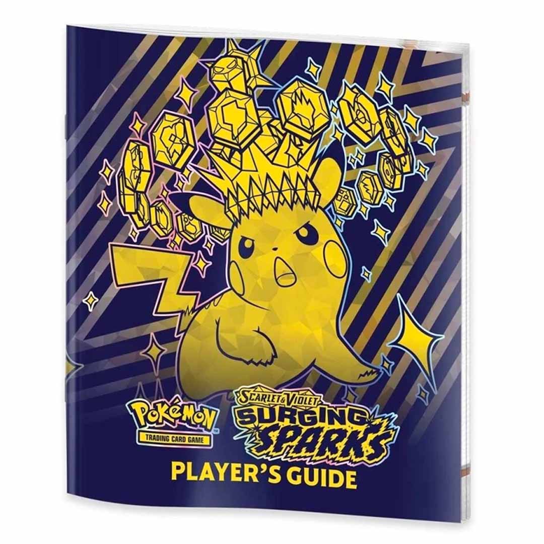 pokemon scarlet and violet surging sparks elite trainer box players guide