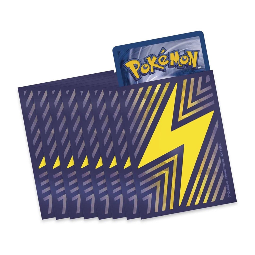 pokemon scarlet and violet surging sparks elite trainer box sleeves