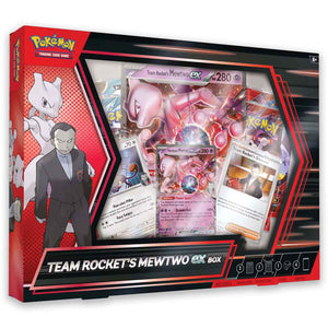 Pokémon TCG: Team Rocket's Mewtwo ex Box